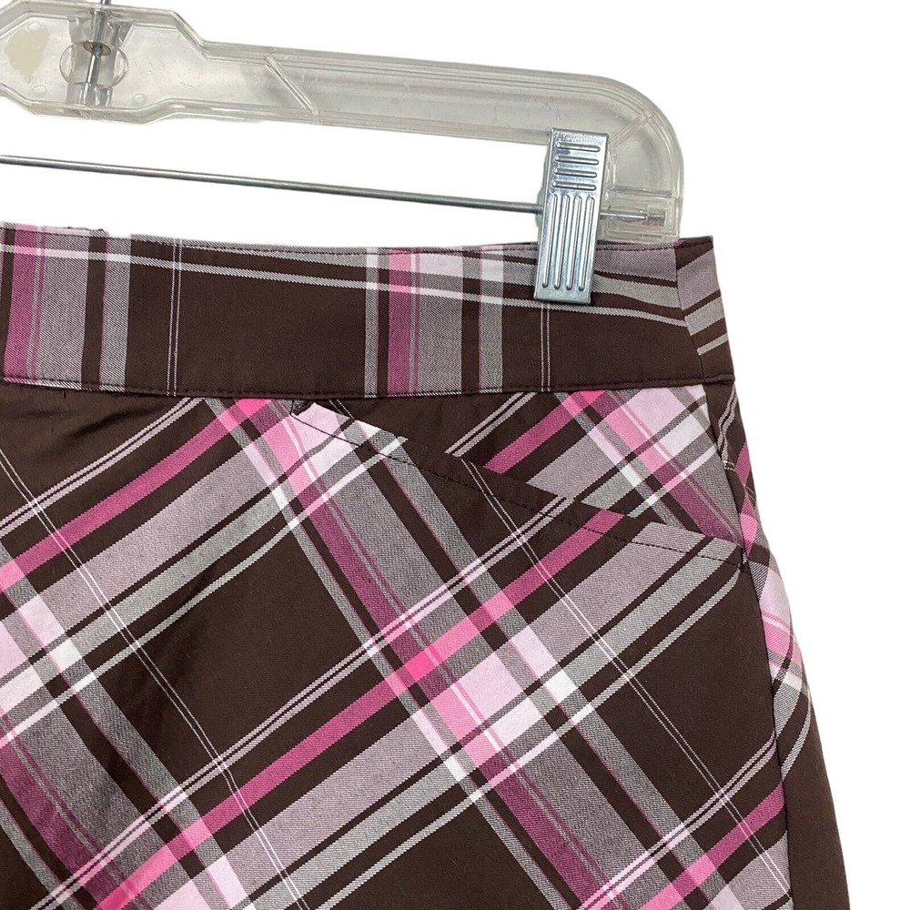Lady Hagen Women's Skort Skirt Size 4 Golf Tennis Plaid Print - Picture 3 of 6